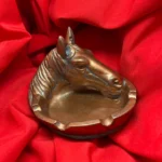 Bakır Renk At Başı Kül Tablası