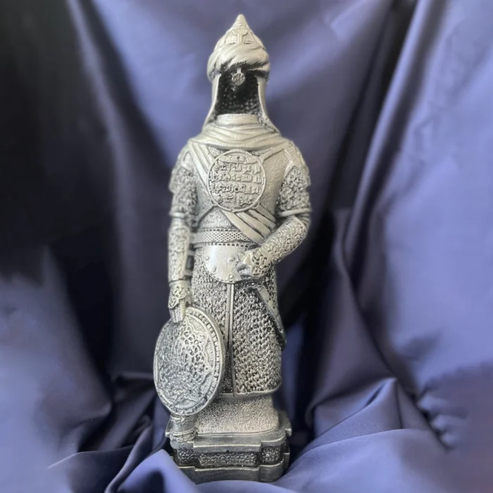 Gümüş Renk Osmanlı Askeri Biblo - Görsel 1