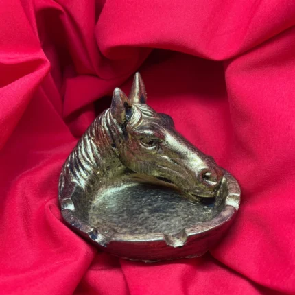 Gold Renk At Başı Kül Tablası