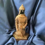 Bronz Renk Osmanlı Askeri Biblo Tablalı